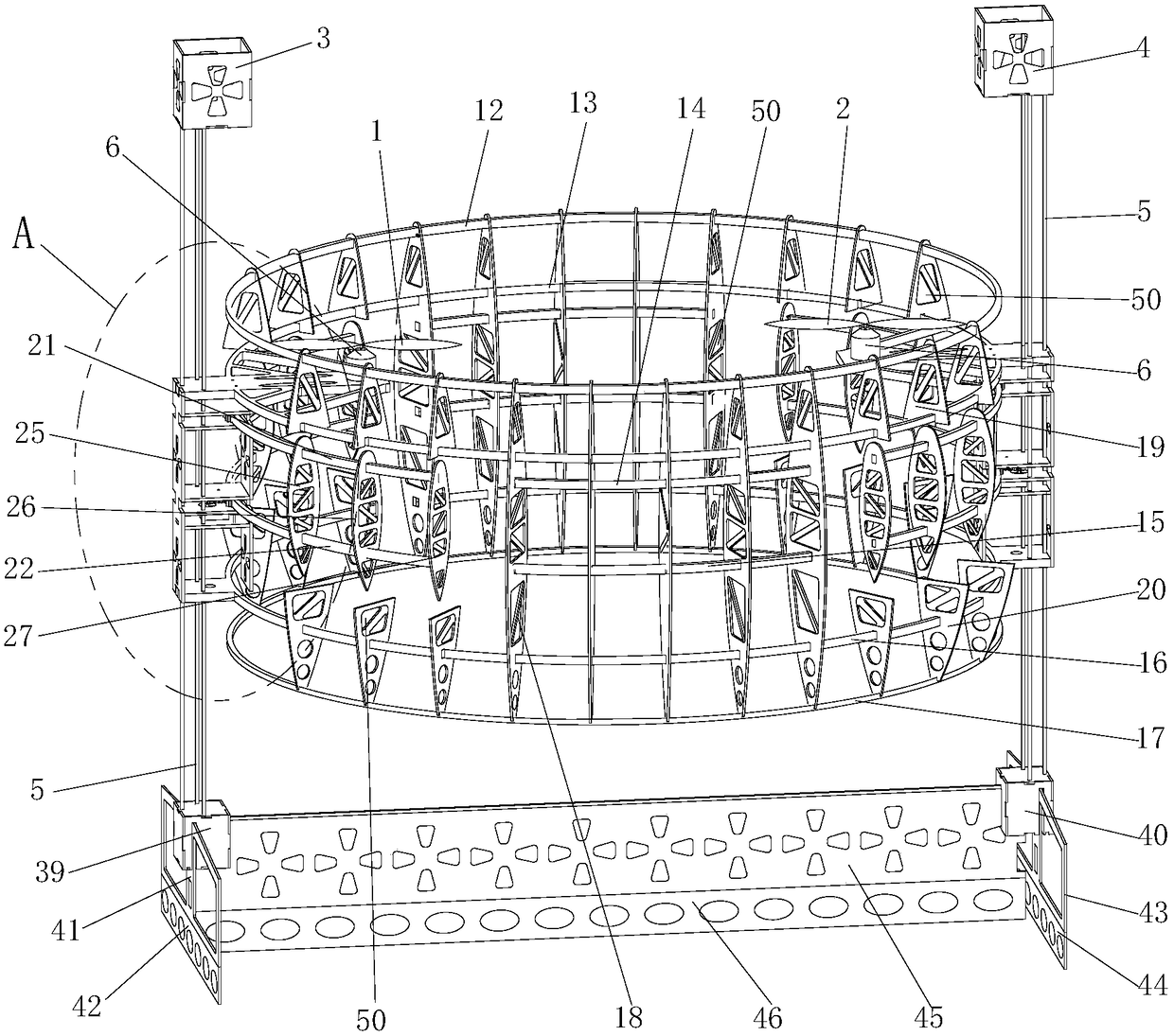 Ring wing unmanned aerial vehicle