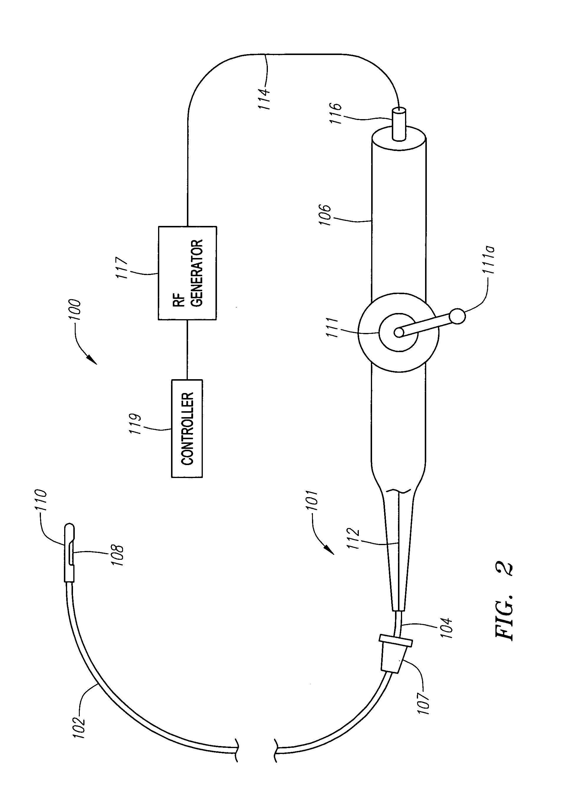 Ablation systems including insulated energy transmitting elements