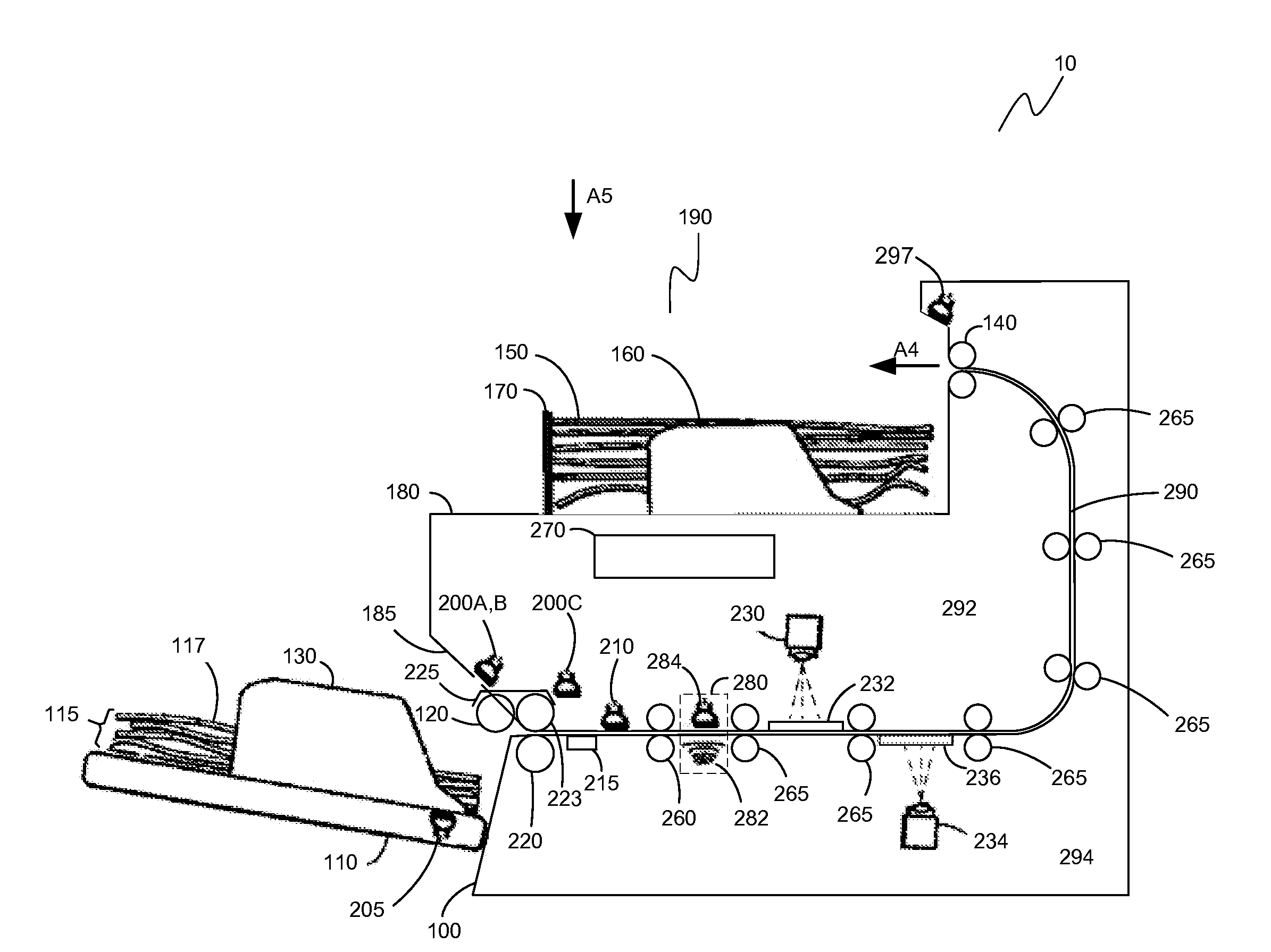 System and method for metallic object detection in a media transport system