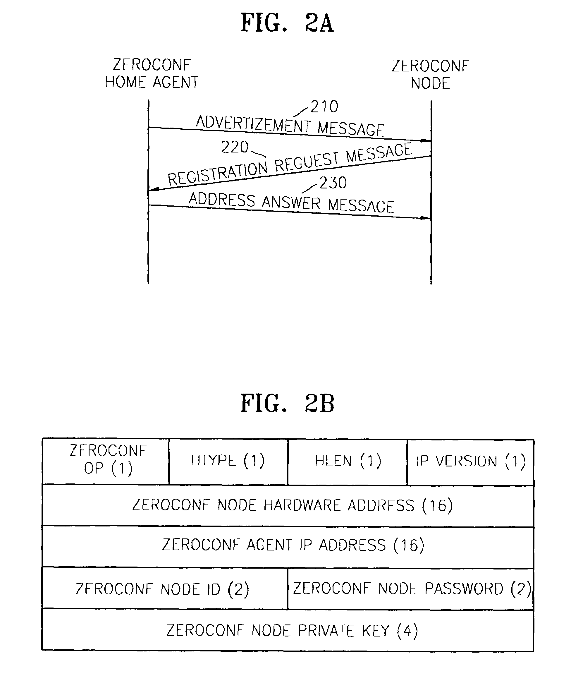 Method and apparatus for assigning IP address using agent in zero configuration network