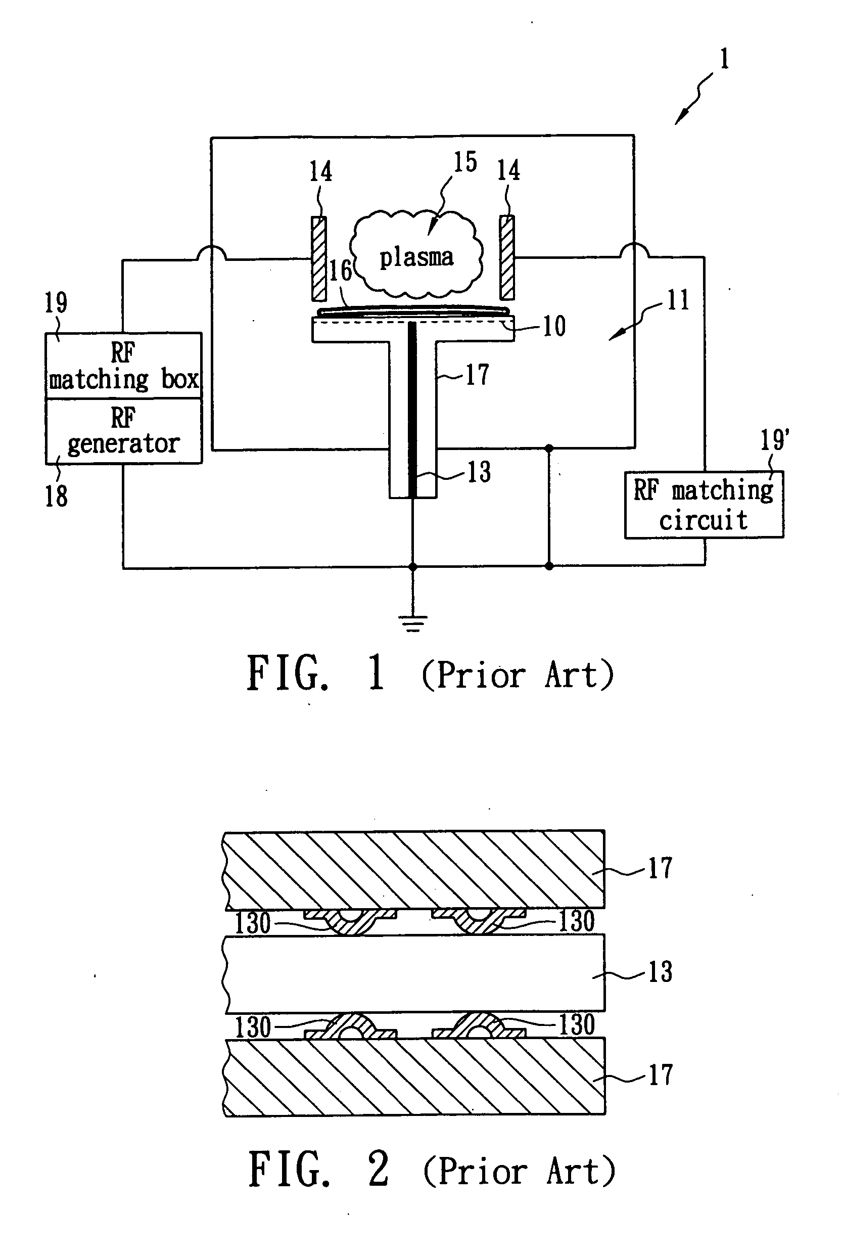 Radio frequency grounding apparatus