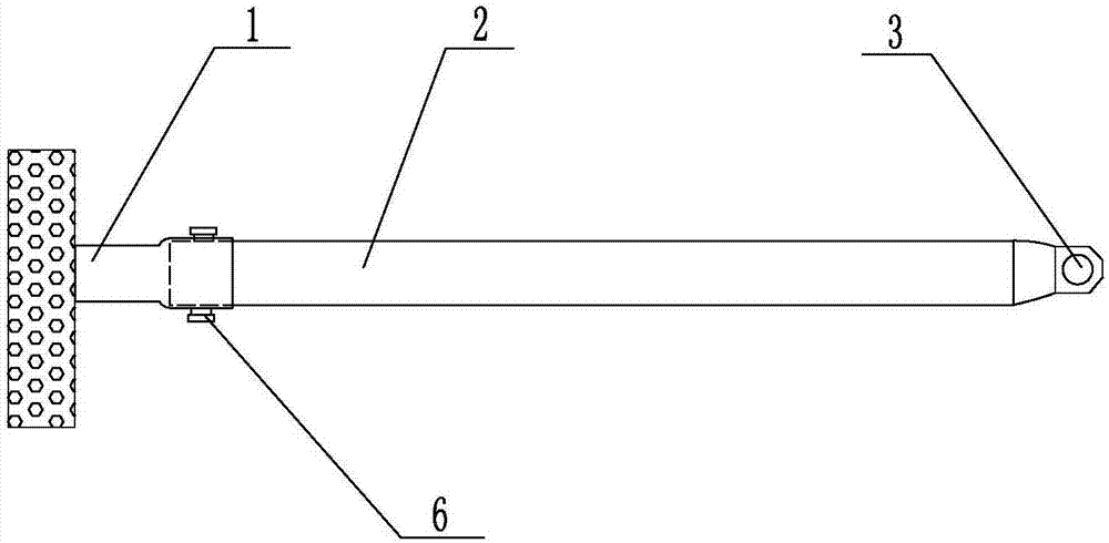 Abnormally-shaped special wrench for water meter dismounting