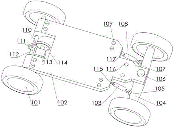 Automatic lumbering and pruning robot