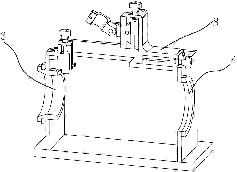 Binding and dressing change device for clinical limb nursing