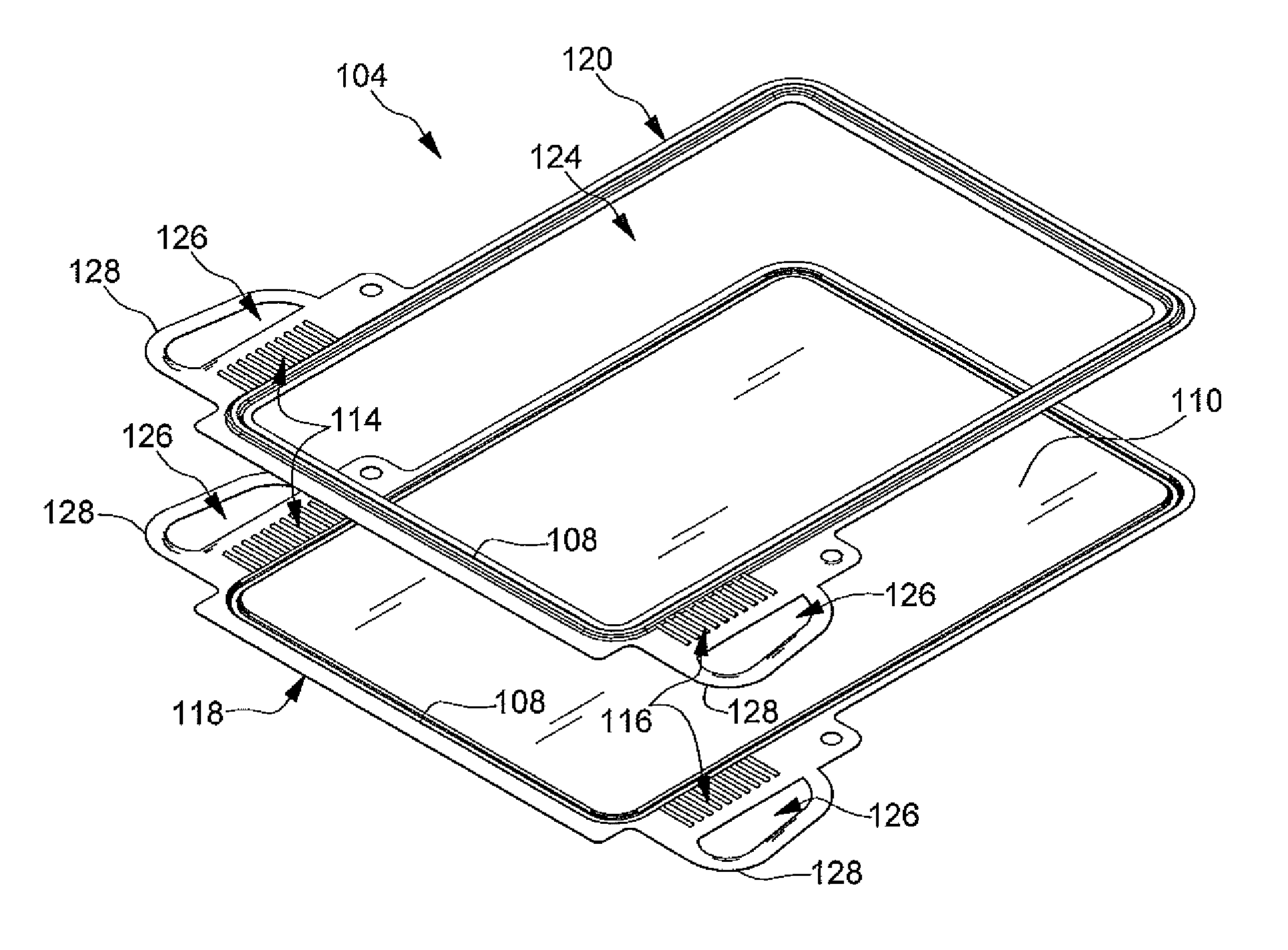 Cooling plate for lithium-ion battery pack