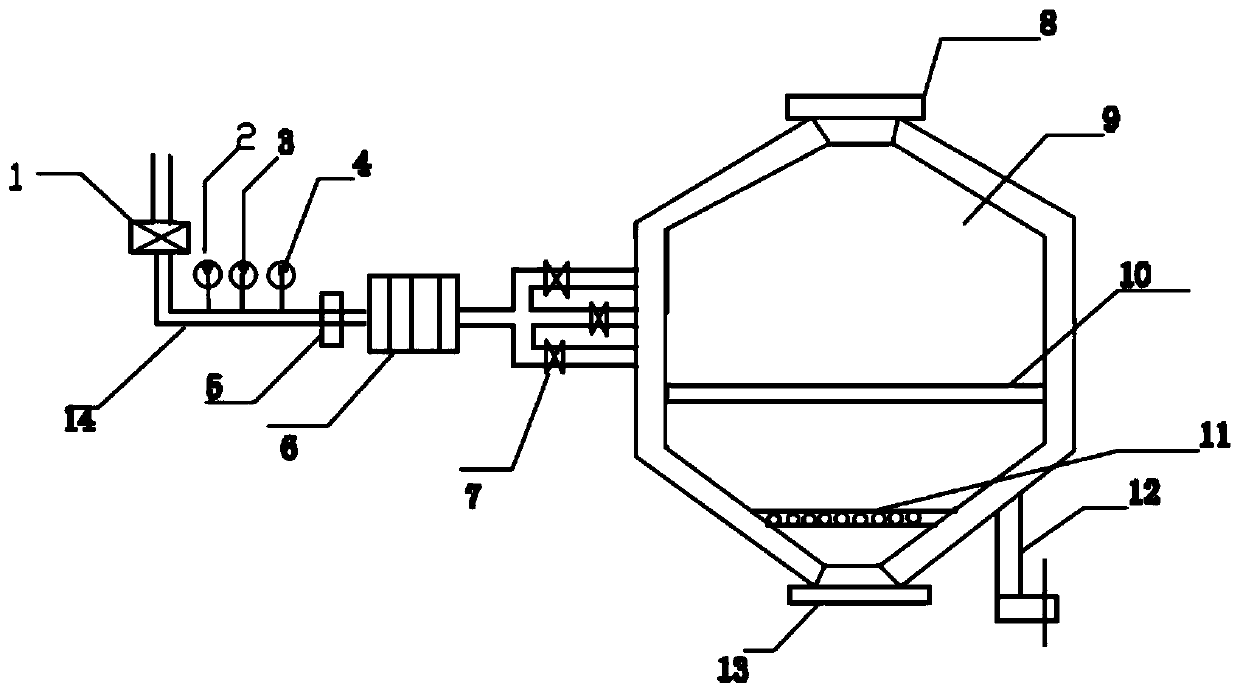 A kind of cefotiam hydrochloride drying process