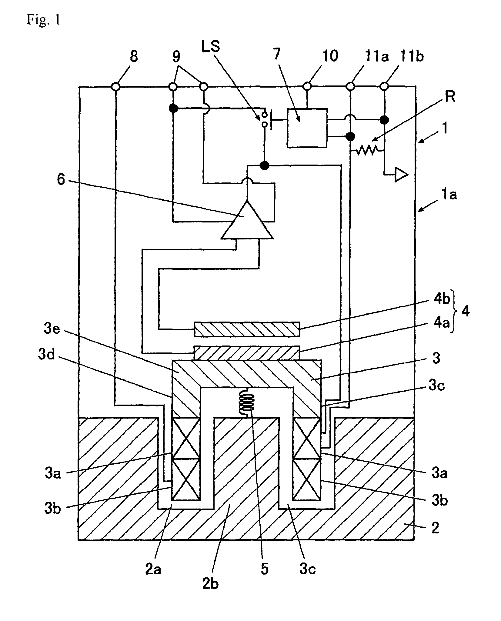 Servo-type vibration detector