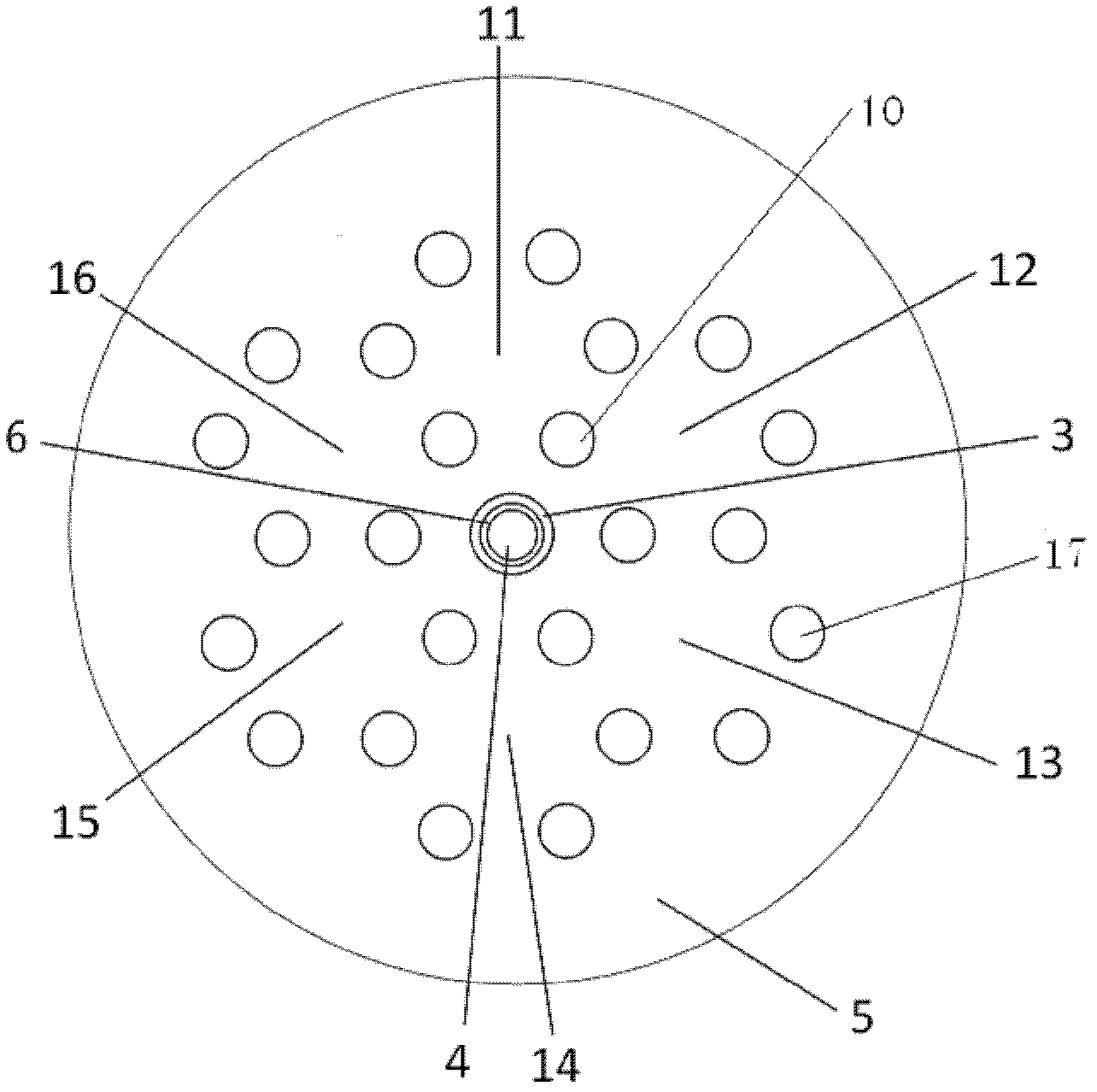 Surface plasma resonance detection optical fiber and sensor