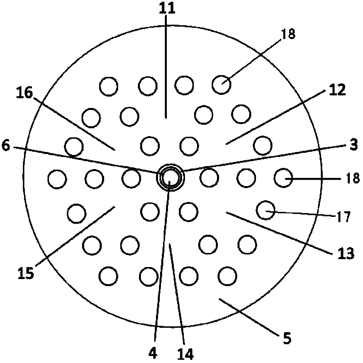 Surface plasma resonance detection optical fiber and sensor