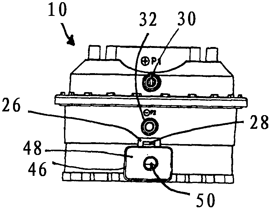 Differential pressure switch