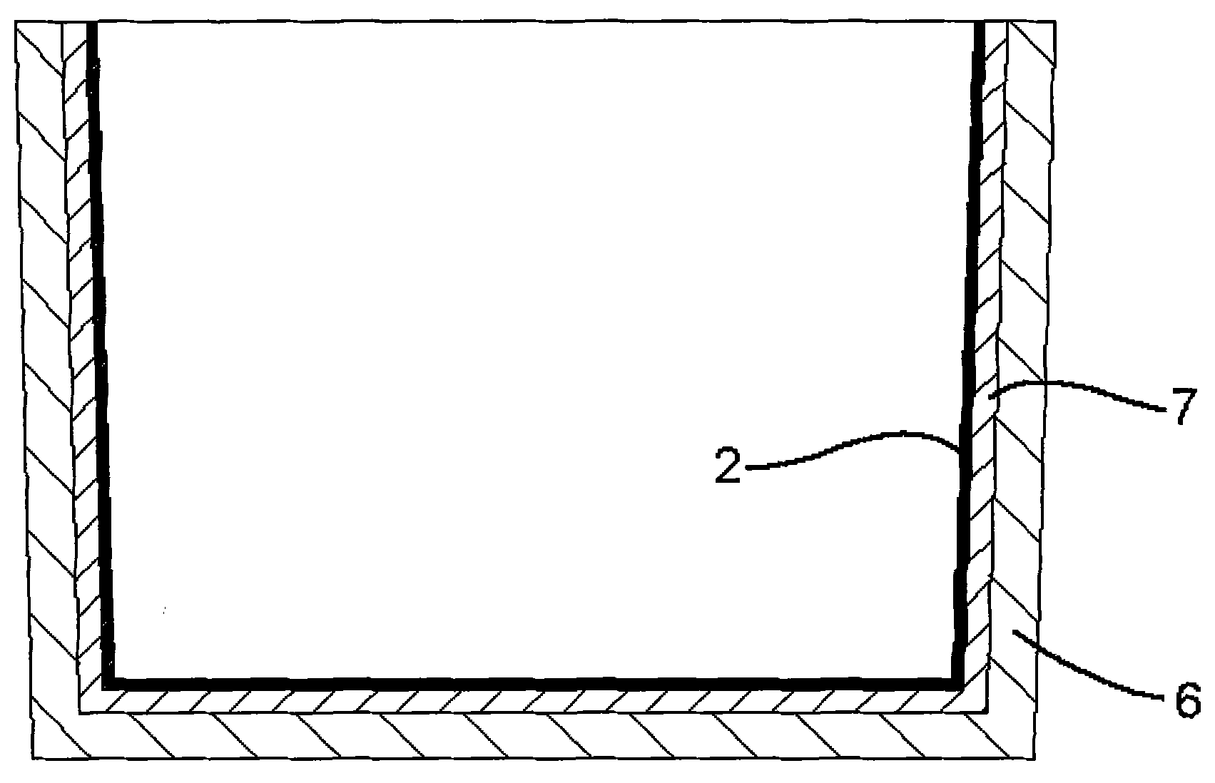 Crucible for growing crystalline silicon ingot and extracting silicon raw material of crystalline silicon ingot and preparation method and application thereof