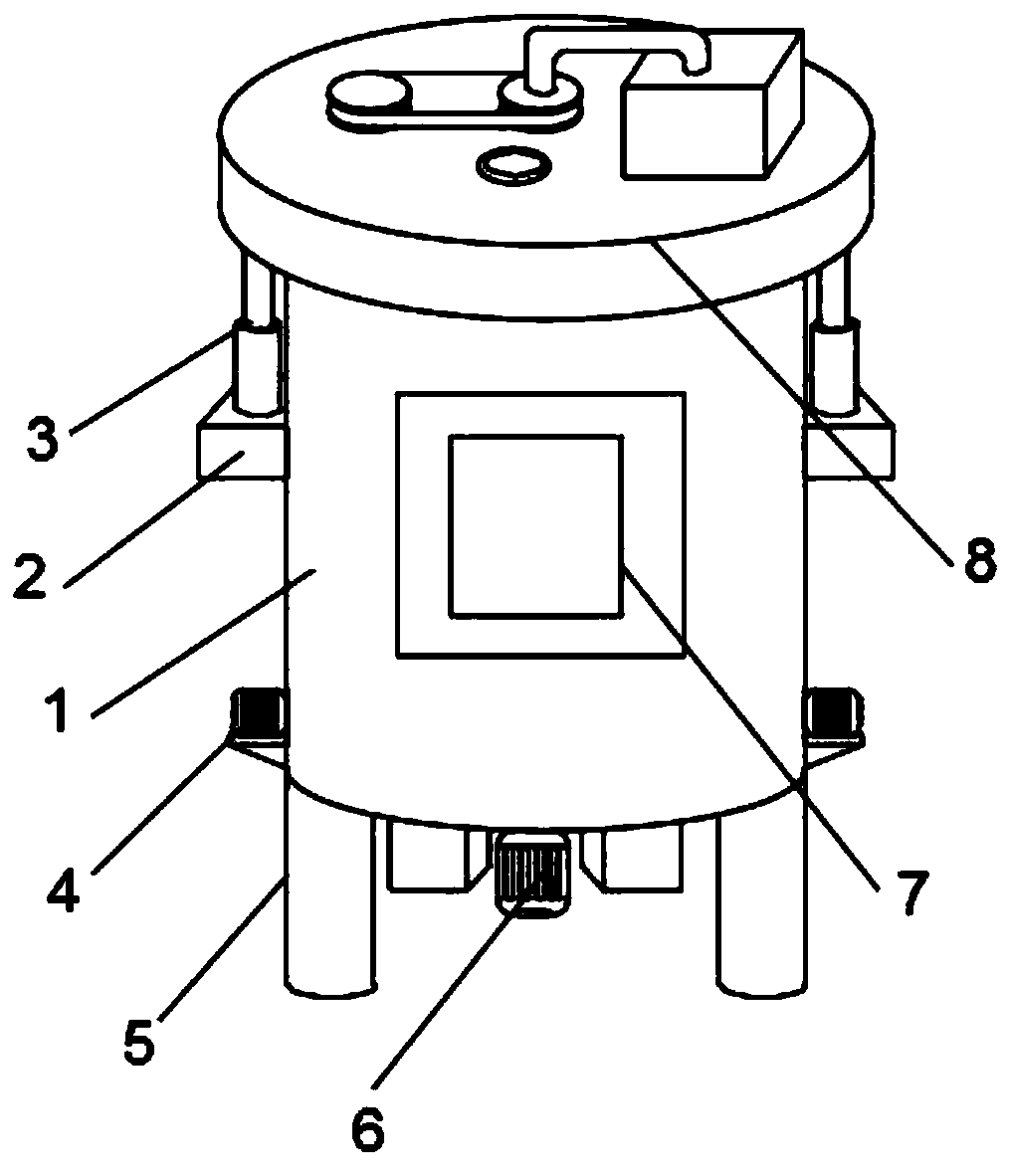 Preparation method of composite polyferric sulfate flocculating agent for industrial wastewater