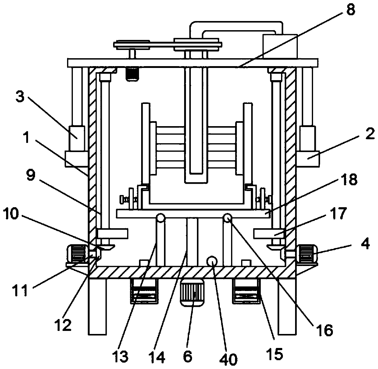 Preparation method of composite polyferric sulfate flocculating agent for industrial wastewater