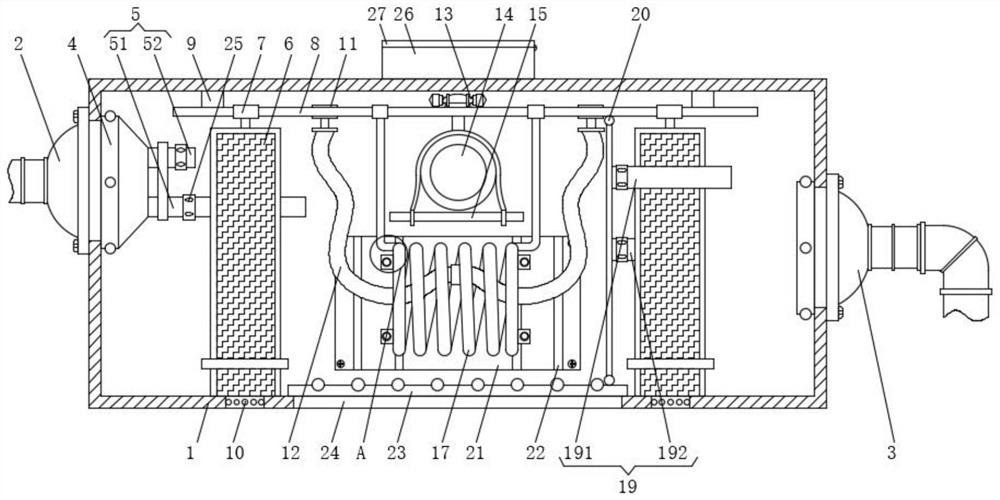 Dust remover convenient for rotating delay enclosed hood