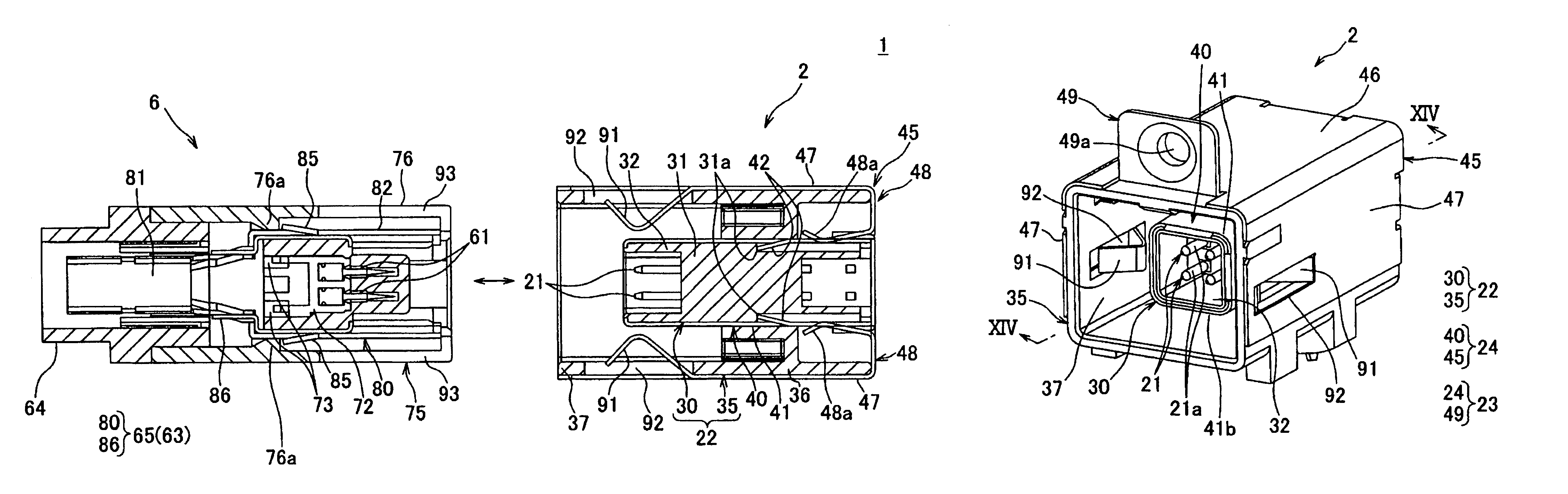 Shield connector structure