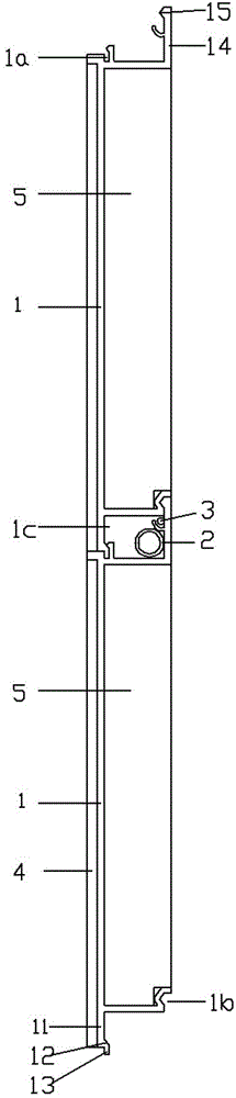 Solid wood imitated lock type aluminum floor