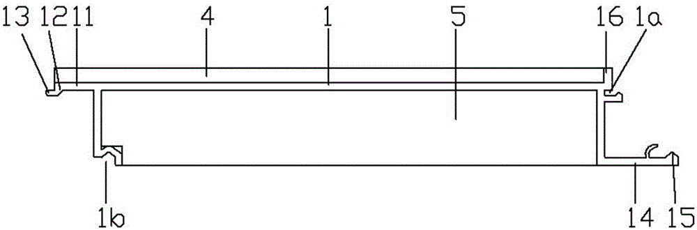 Solid wood imitated lock type aluminum floor