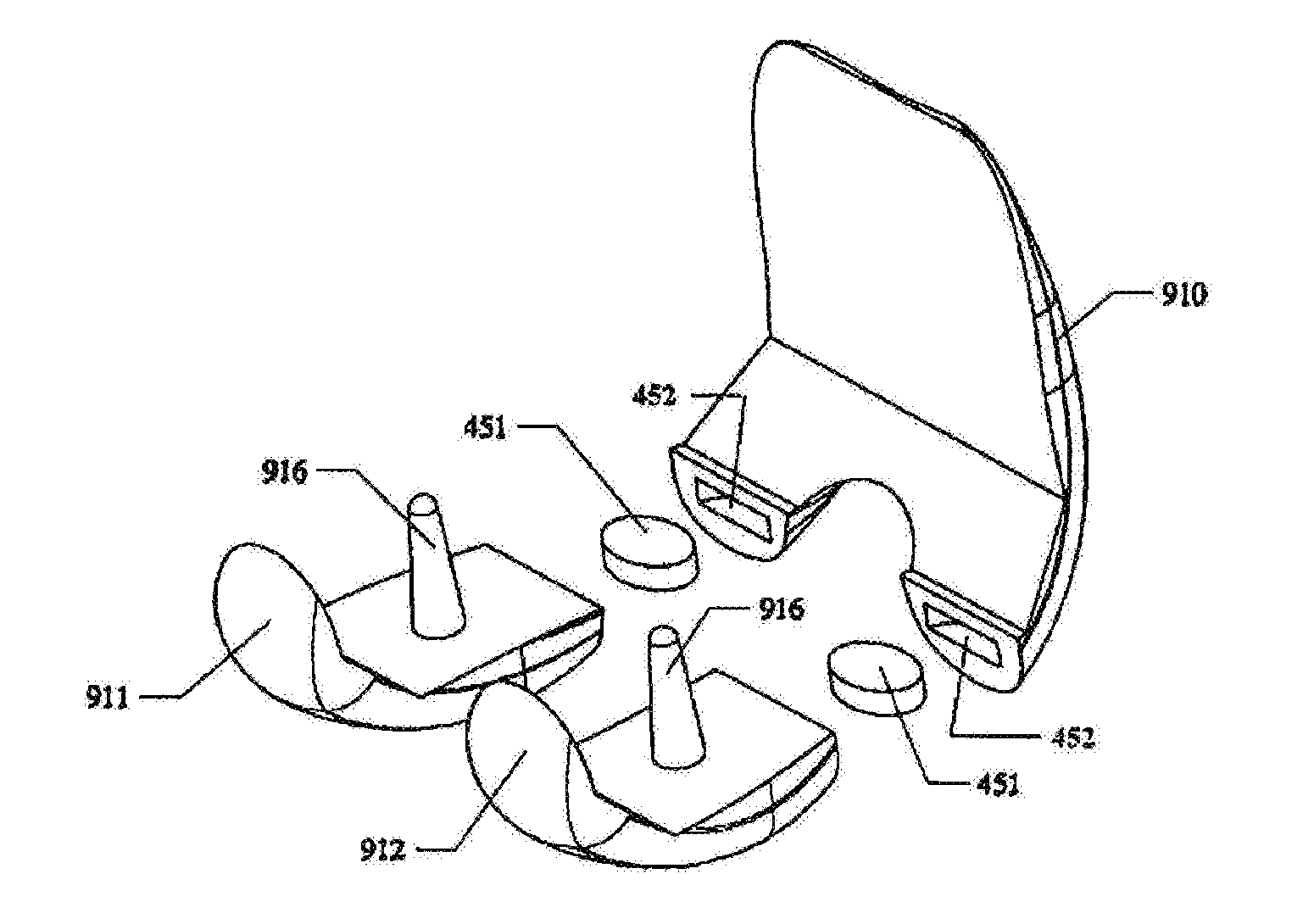 Apparatus and method for sculpting the surface of a joint