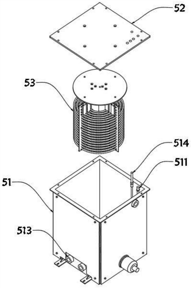 Liquid medicine automatic proportioning and heating system for wafer cleaning