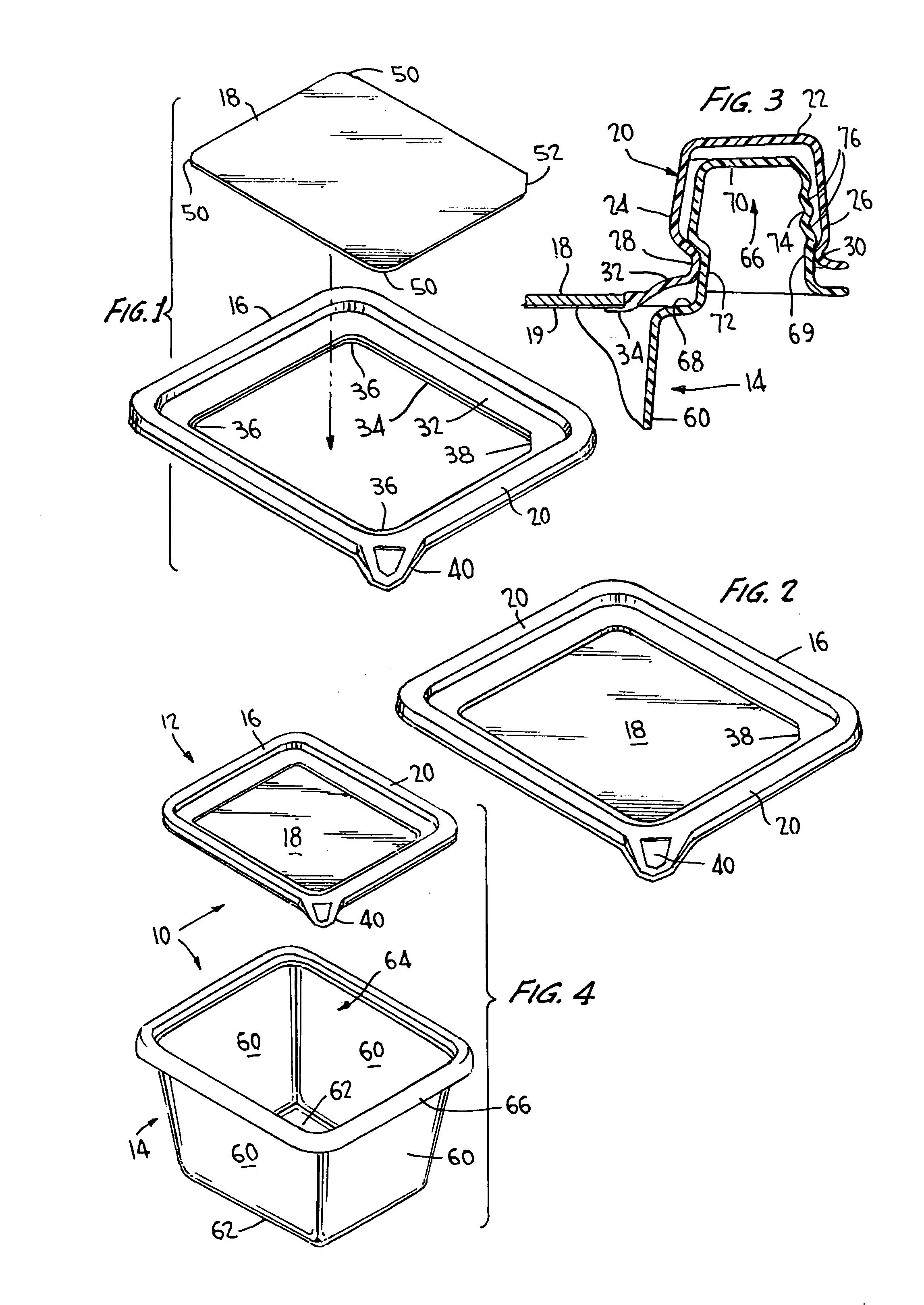 Disposable storage container