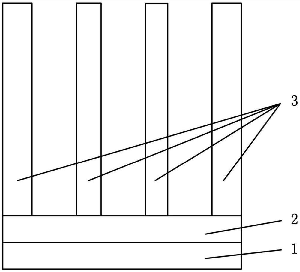 Monolithic integrated three-primary-color Micro-LED chip and preparation method thereof