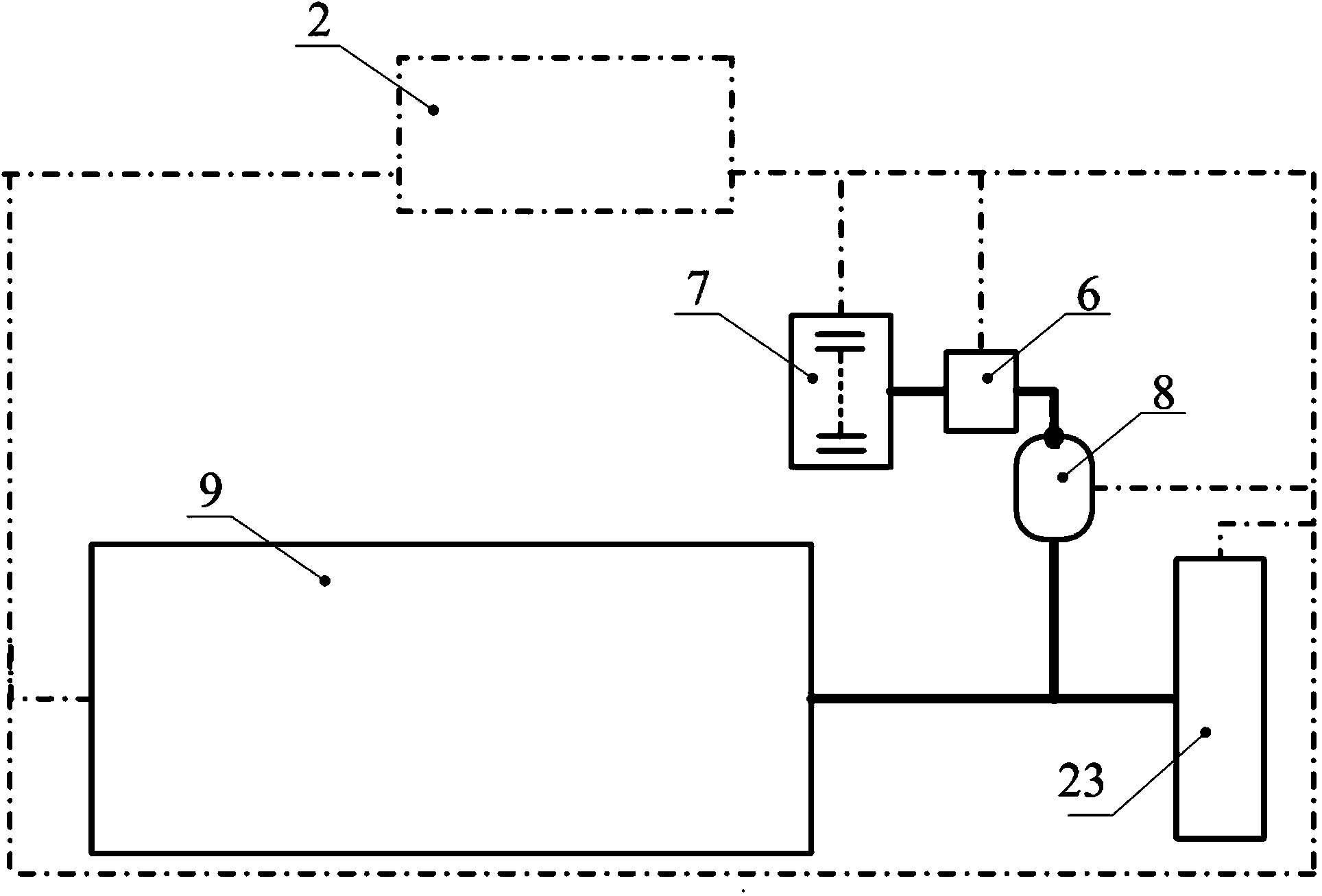 Novel uninterrupted power supply method and uninterrupted power source system