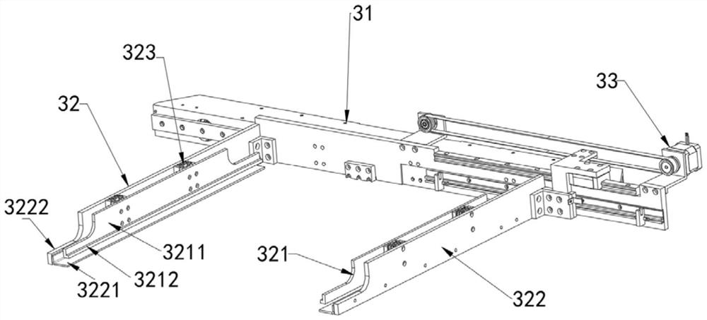 Sewing unit for abdominal pad processing