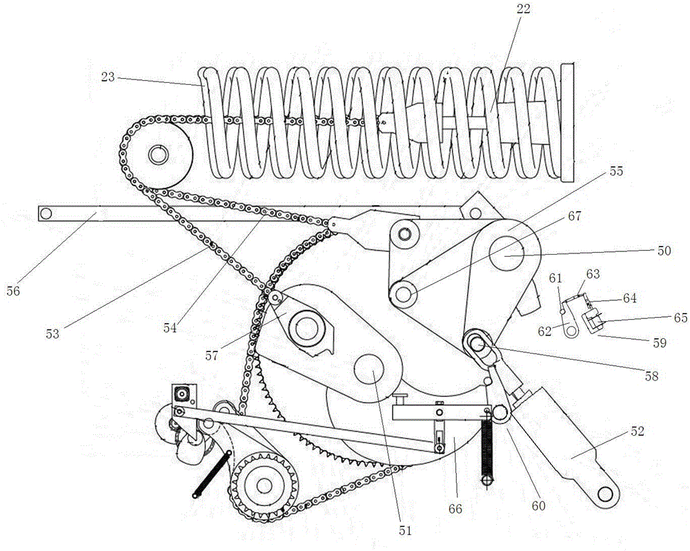 Trip device and spring operating mechanism using the trip device