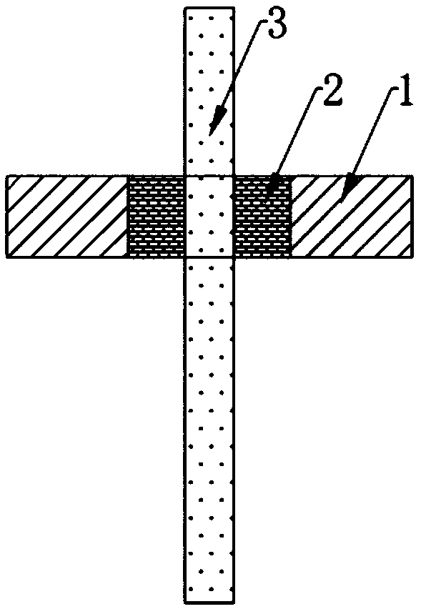 Sealing glass material and preparation method thereof