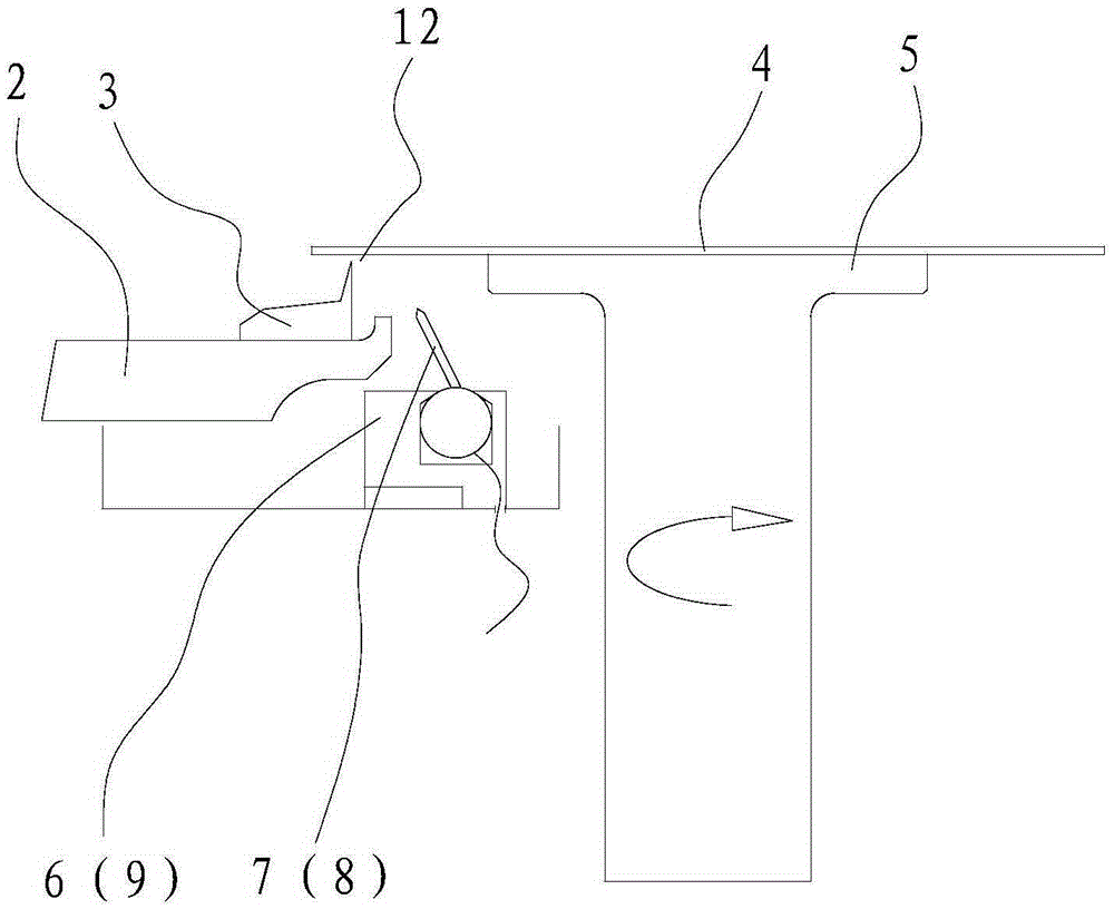 Liquid protective structure used for back surface of wafer