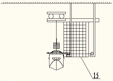 Pool testing method for water surface aircraft splash single hull model