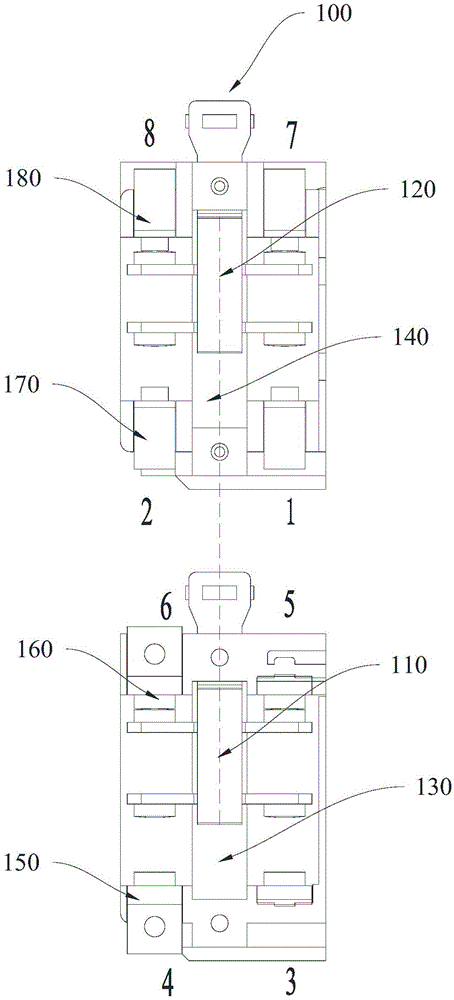 Switch, on-load phase-change switch and online phase-change control device