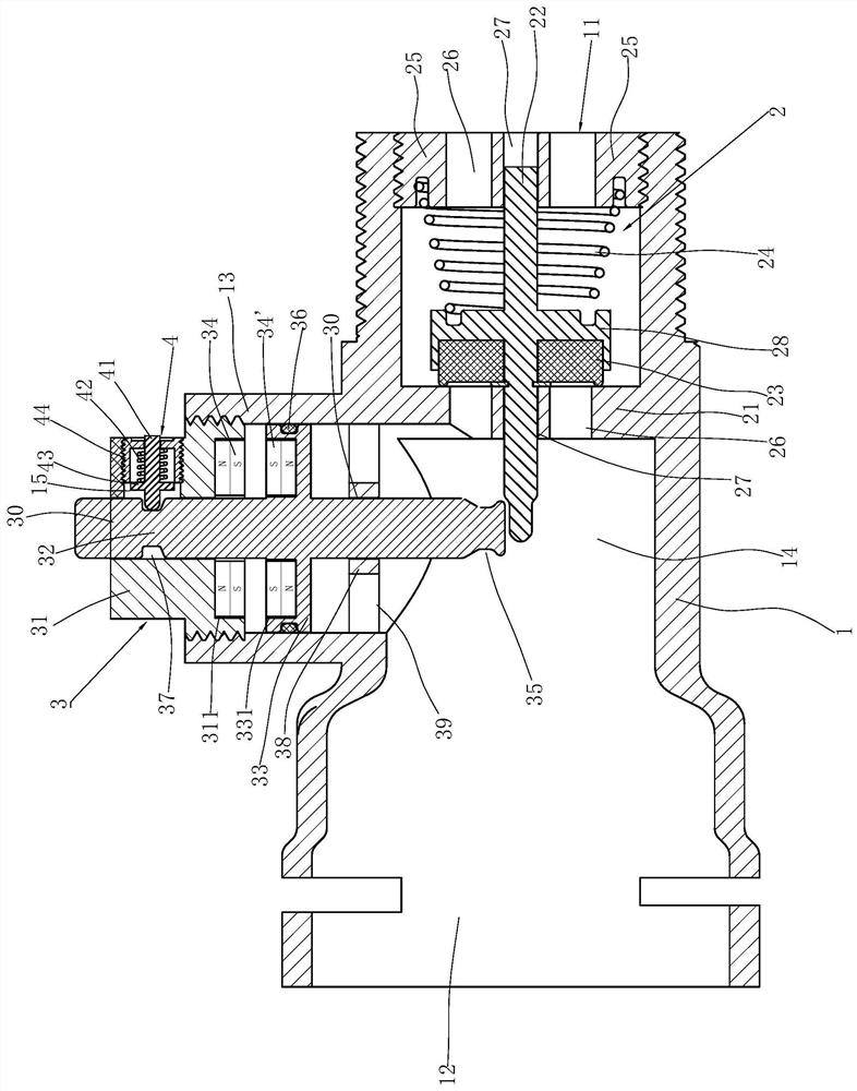 A pressure protection valve and a gas water heater