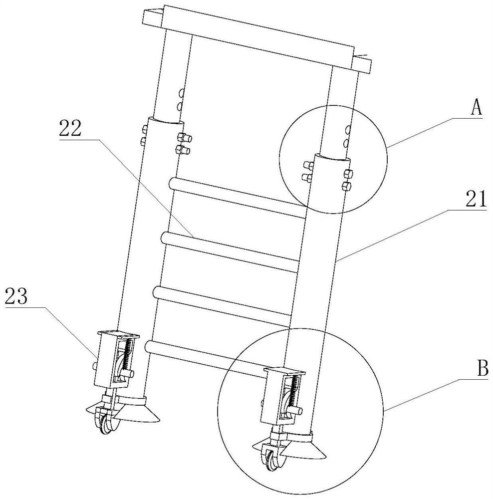 Scaffold for building decoration