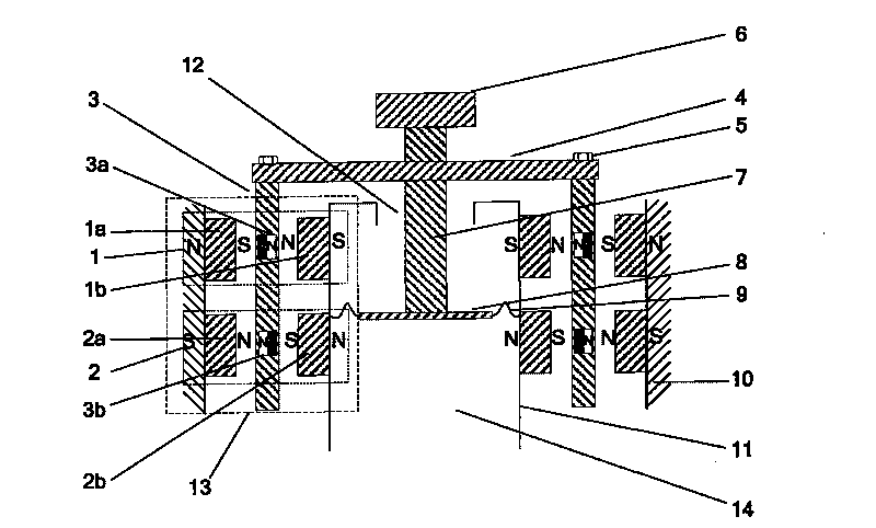 Horizontal two-degree-of-freedom vibration isolating mechanism