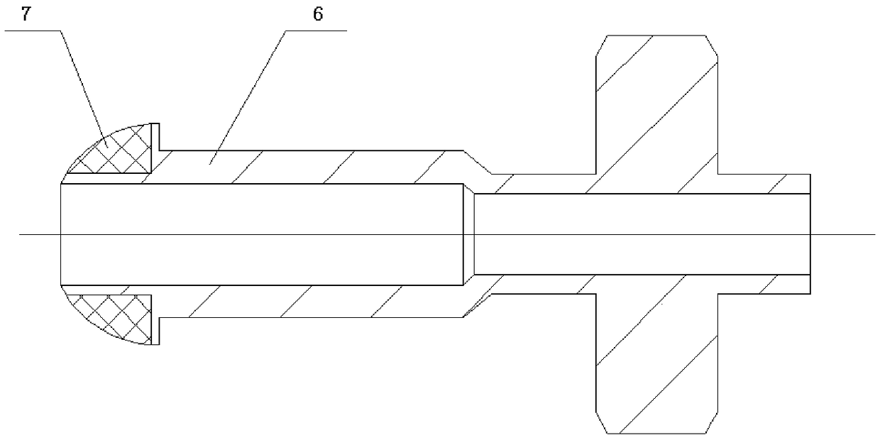 Adapter device for special-shaped connector of special aerospace valve