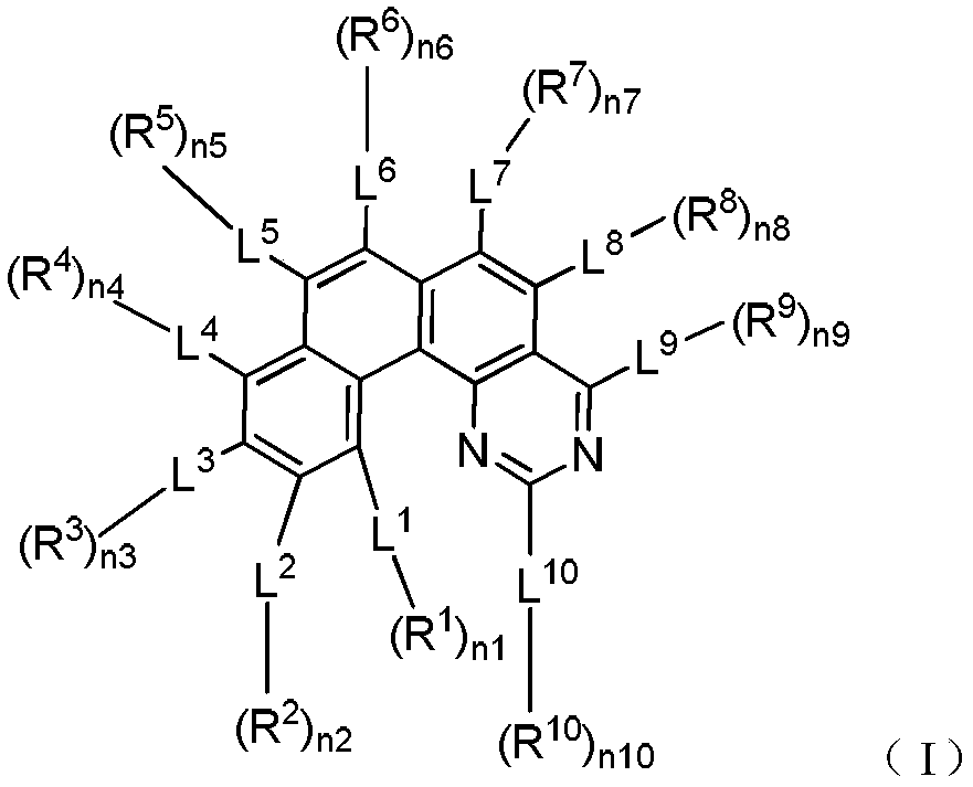 Phenanthropyrimidine derivative and application in organic light emitting devices