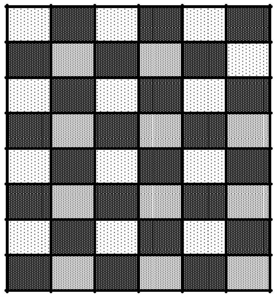 Multi-spectral imaging structure and method, chip, camera module and electronic equipment