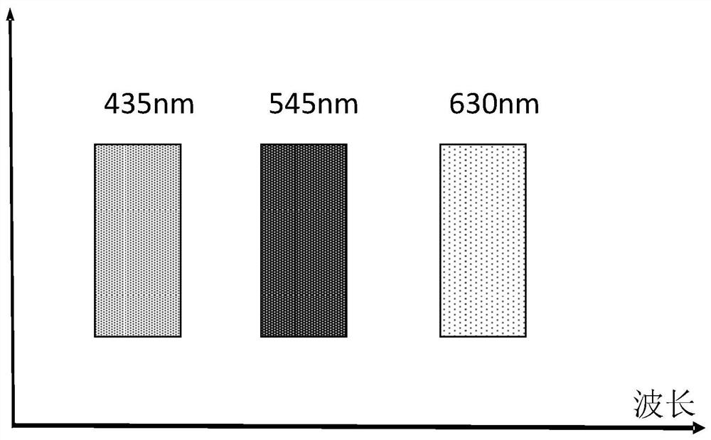 Multi-spectral imaging structure and method, chip, camera module and electronic equipment