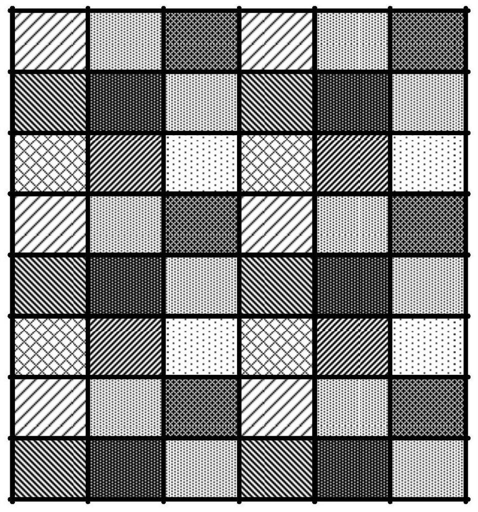 Multi-spectral imaging structure and method, chip, camera module and electronic equipment