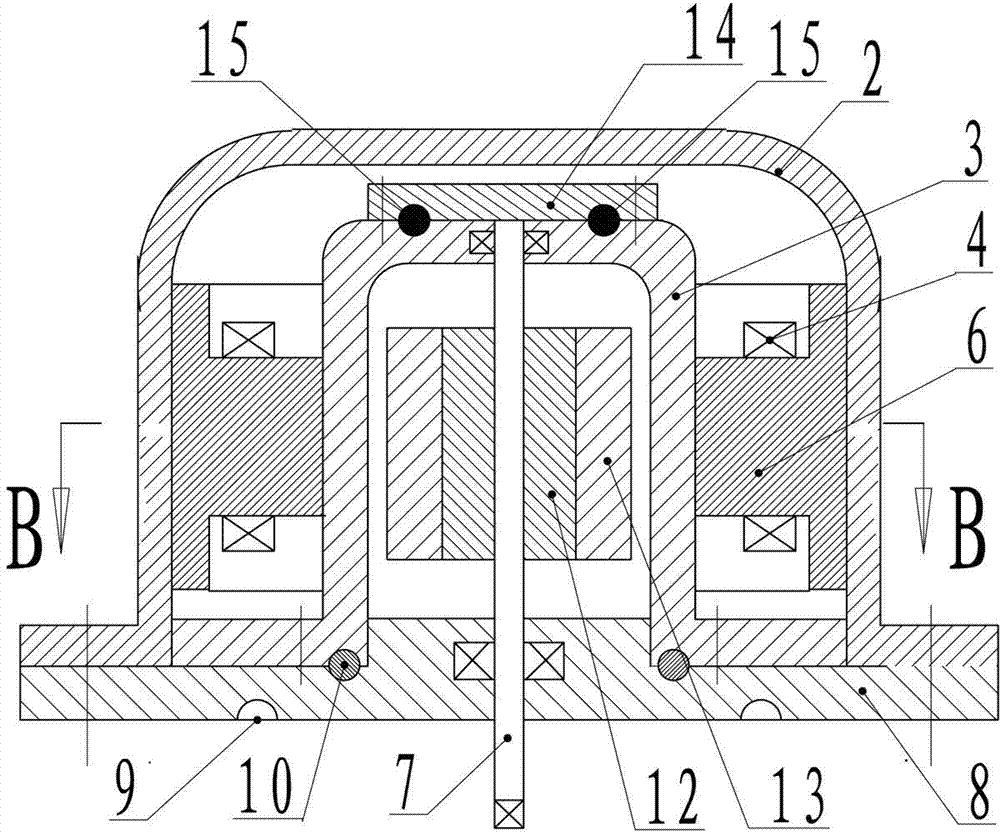 Seal valve switch electric machine