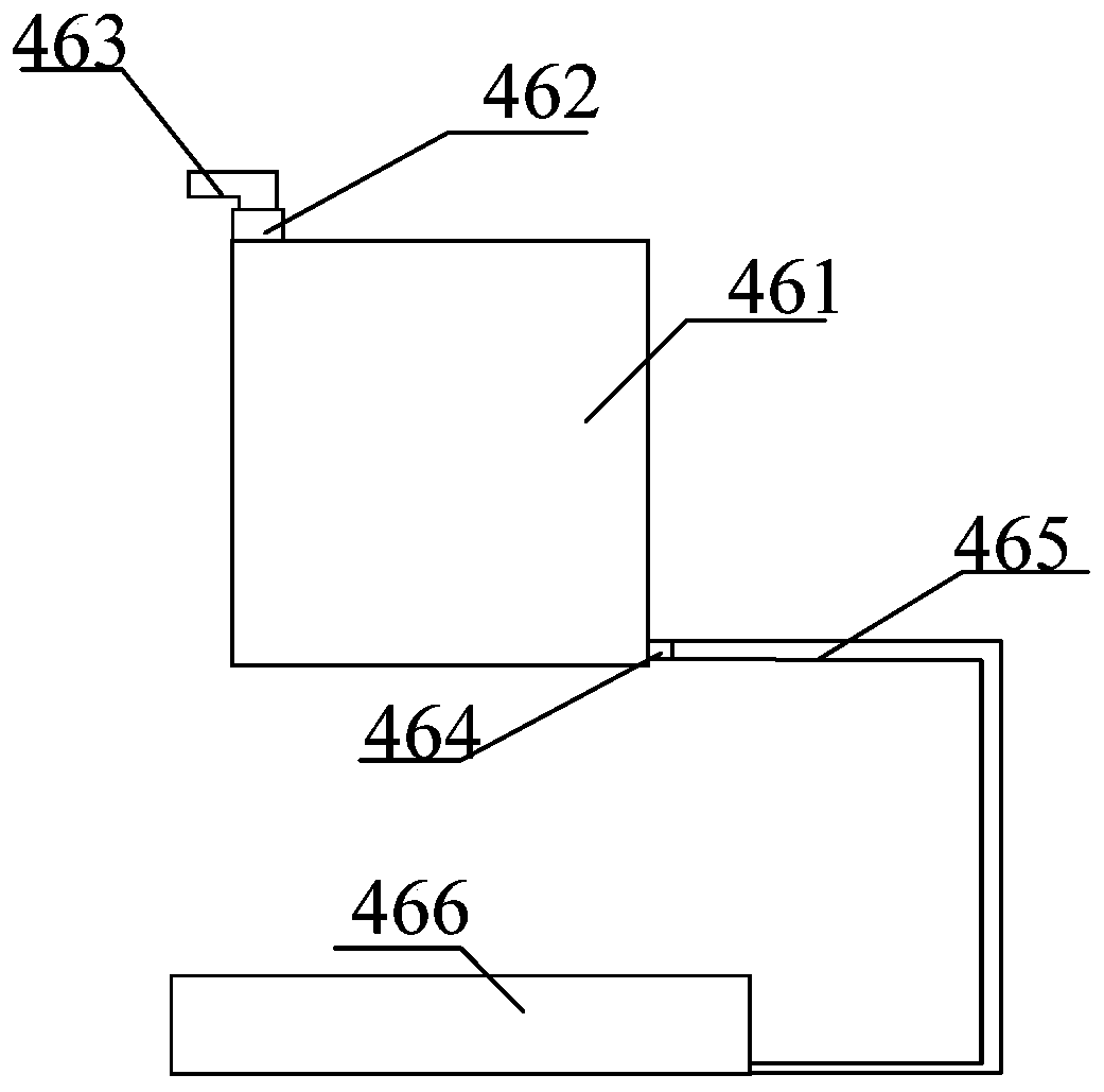 Fabric continuous dyeing device