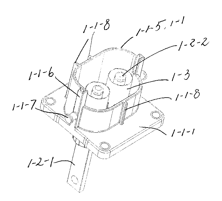 Right-angle type electric connector