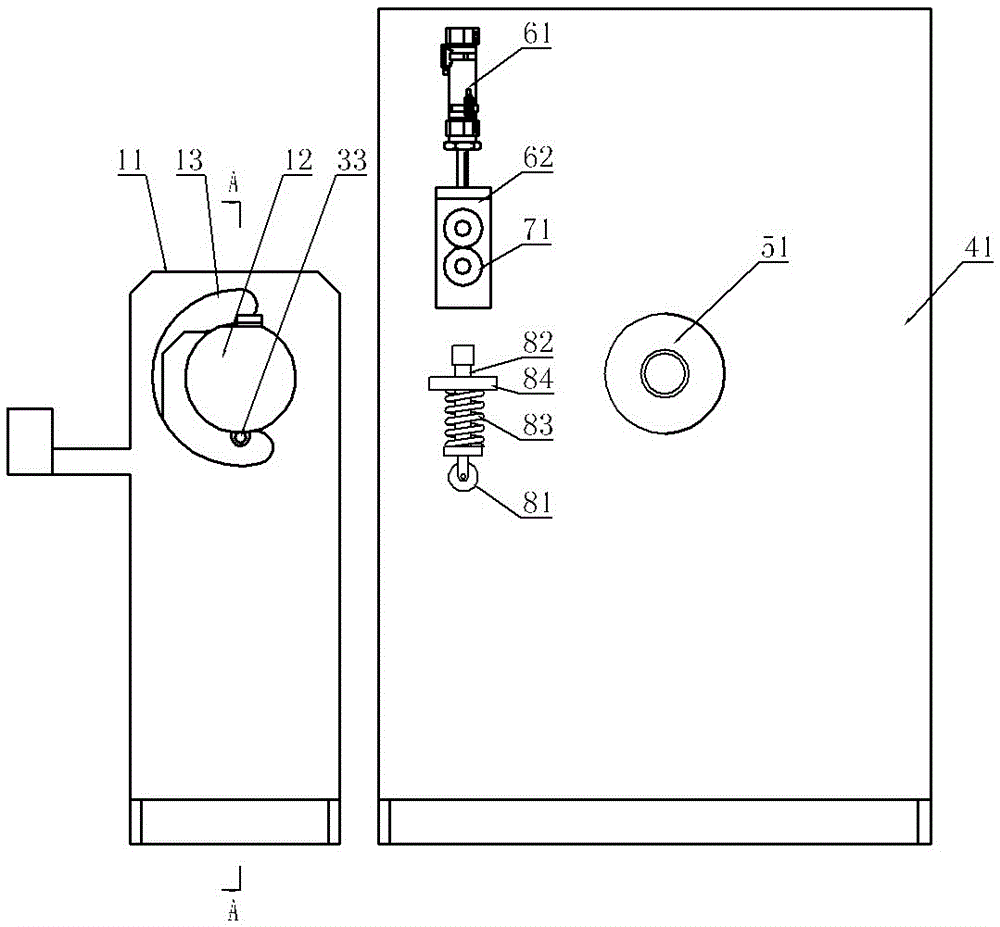 Secondary edge rolling and positioning device for steel strips