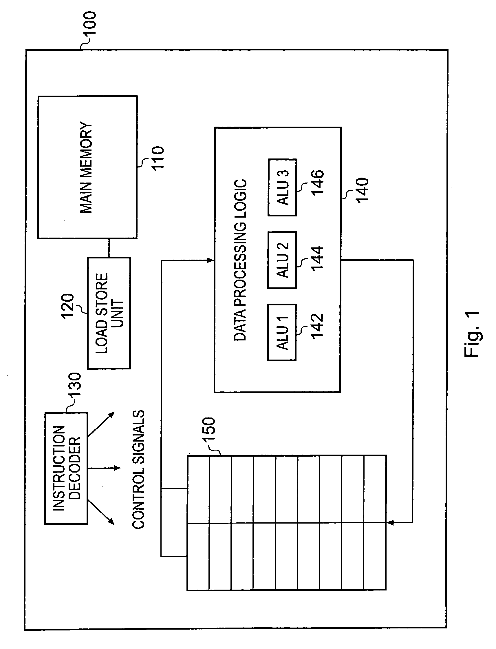 Algebraic single instruction multiple data processing