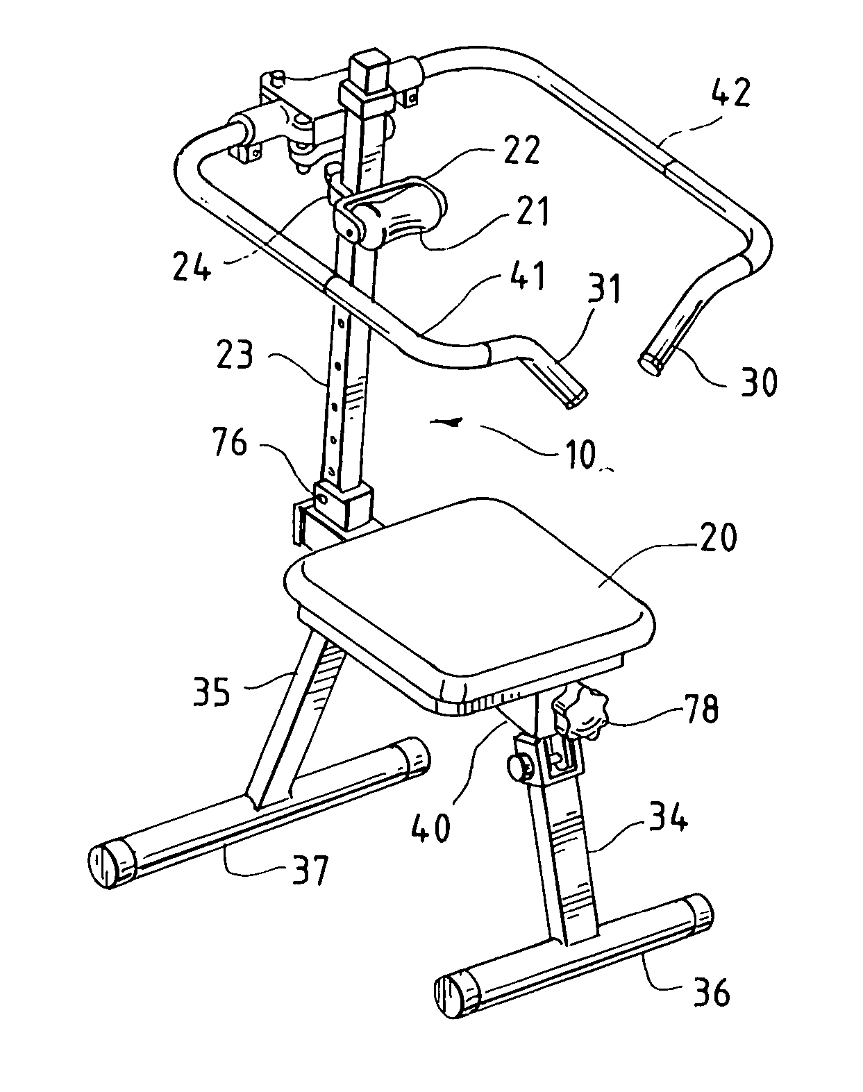 Posture correction exercise device