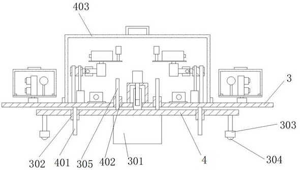 A bridge construction deformation monitoring device