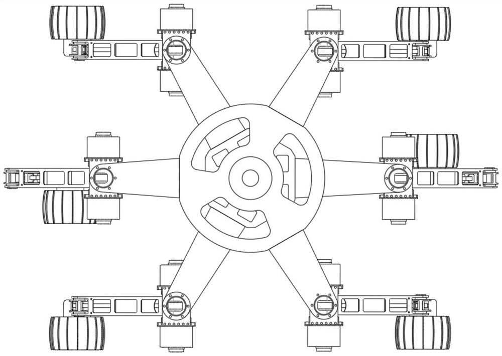 Wheel-leg composite mobile robot