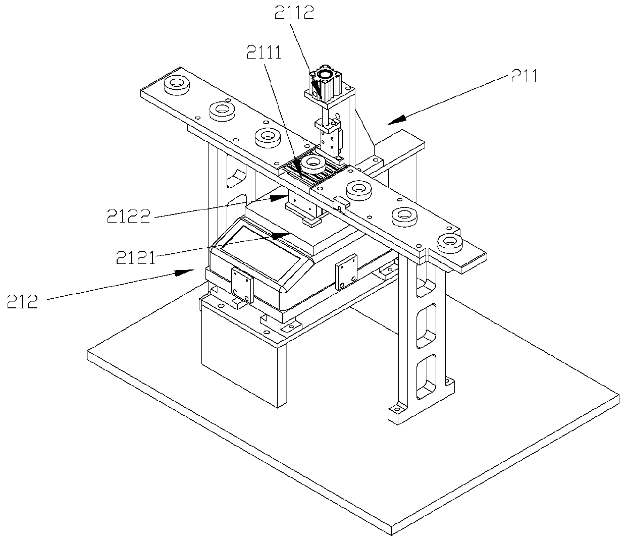 Bearing assembly detecting device