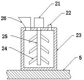 Efficient fruit tree whitewashing device